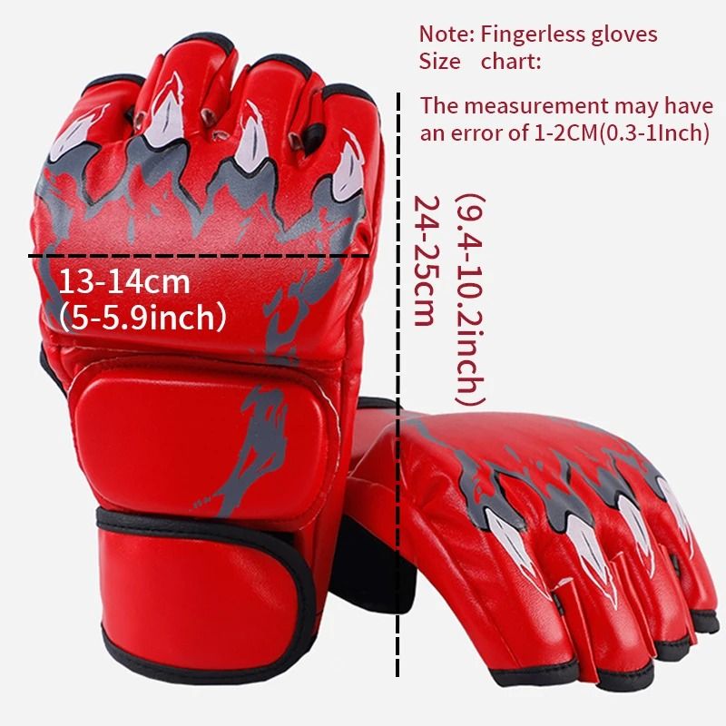 Taekwondo & Karate Half-Finger Training Gloves