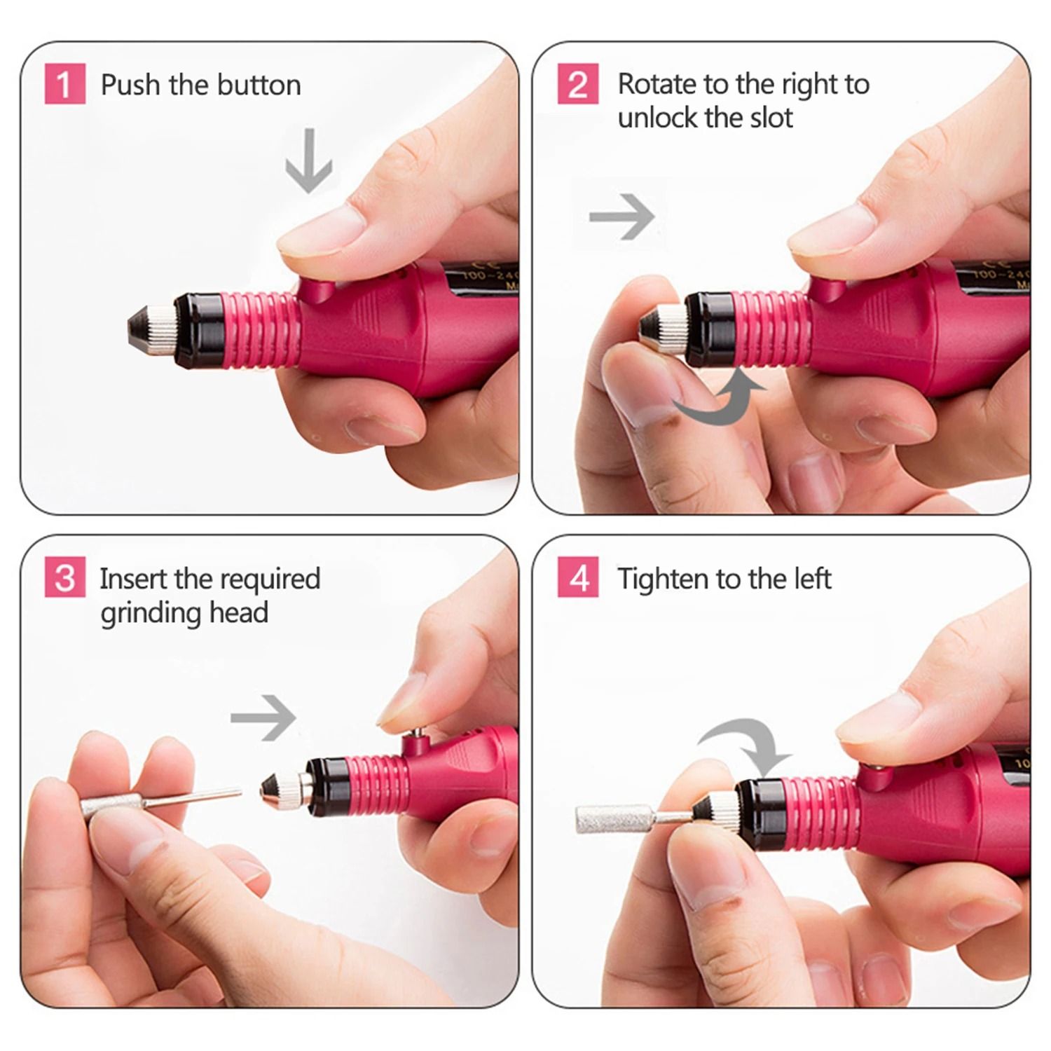 Electric Nail Drill and Sander Set
