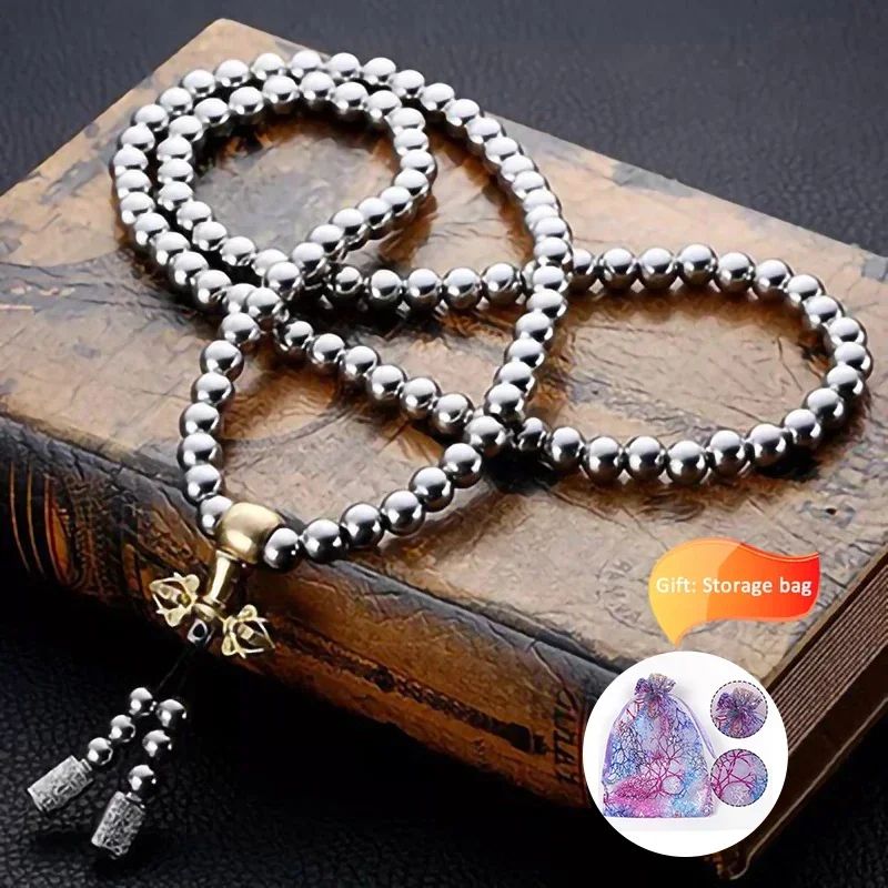 Tactical Buddha Beads Self Defense Necklace Chain