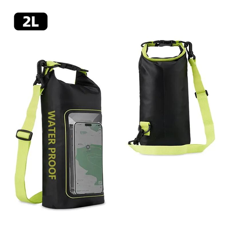 Touch Screen Transparent Dry Bag Backpack 2L and 5L