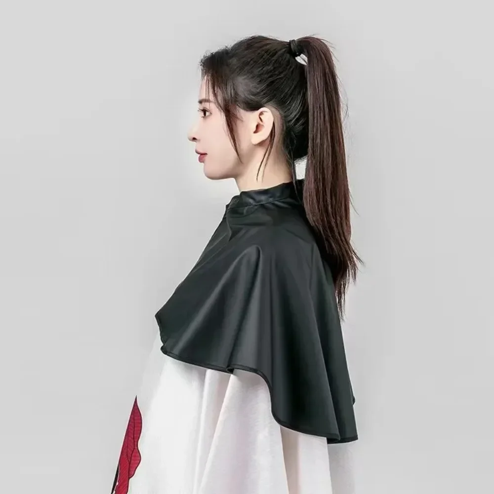 Hair Dye Tools Waterproof Black Hairdressing Barber Cape - Salon Cutting Cloth