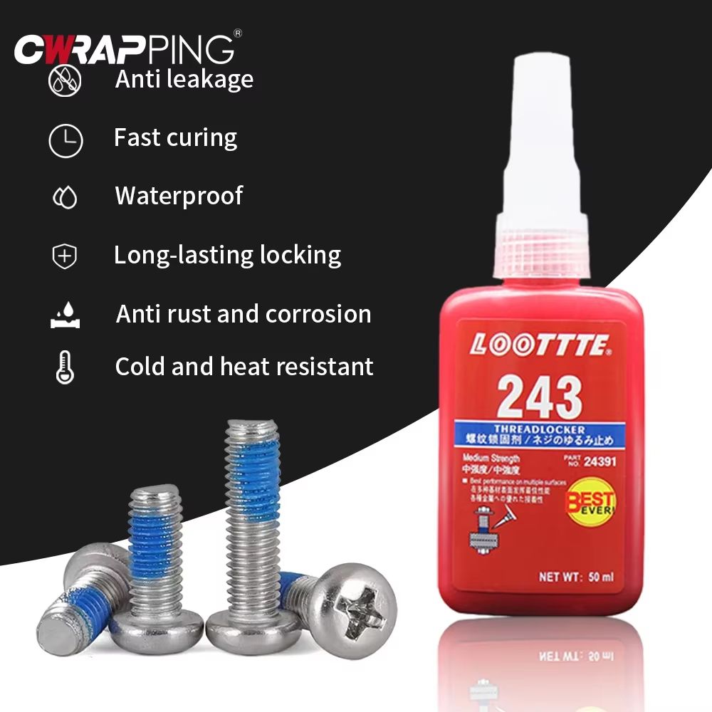 SecureHold 50 mL Thread Locking Sealant – Fast-Cure Anaerobic Screw & Bolt Adhesive