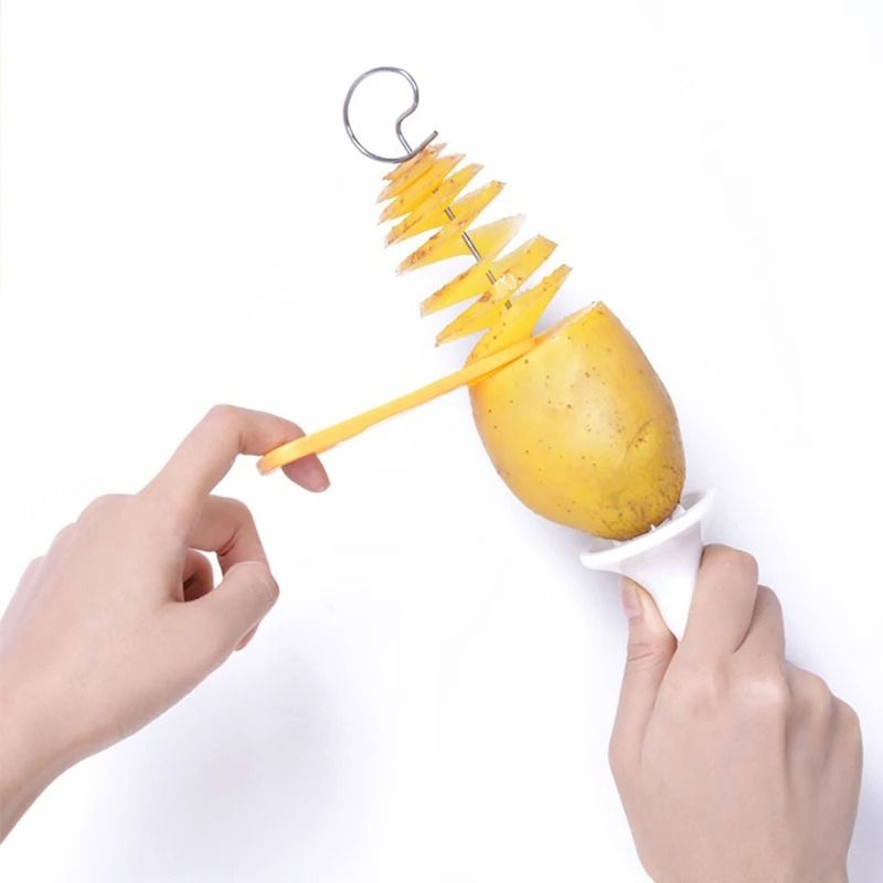 Spiral Potato Cutter for Easy Twisted Vegetable Slices
