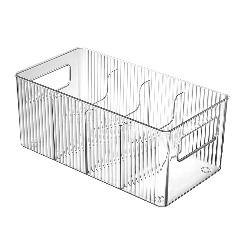 Drawer Organizer Box Clear Compartment Storage Box for Kitchen Bedroom Vanity