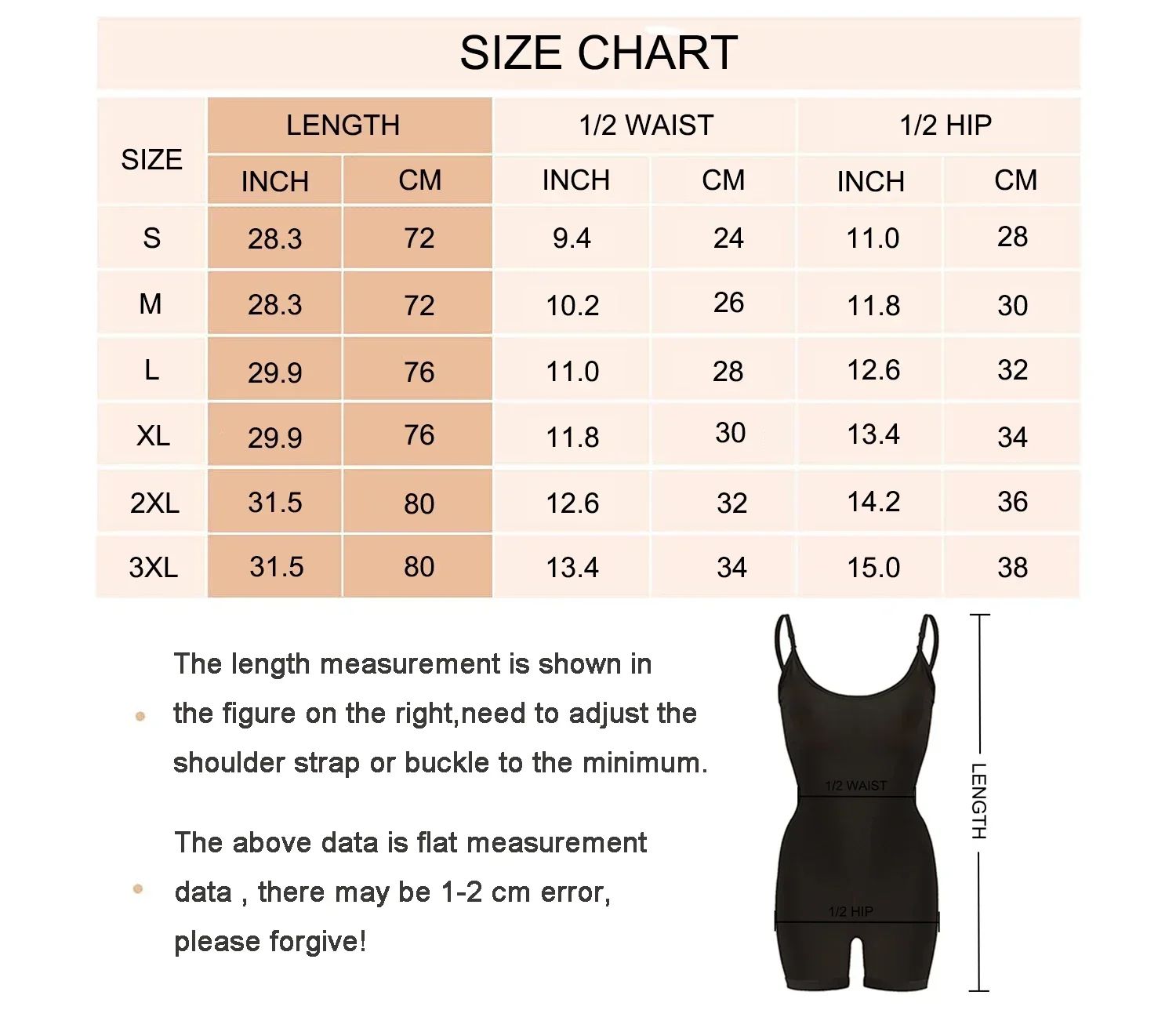 Seamless shapewear bodysuit with Tummy Control and Waist-Cinching Sculpt