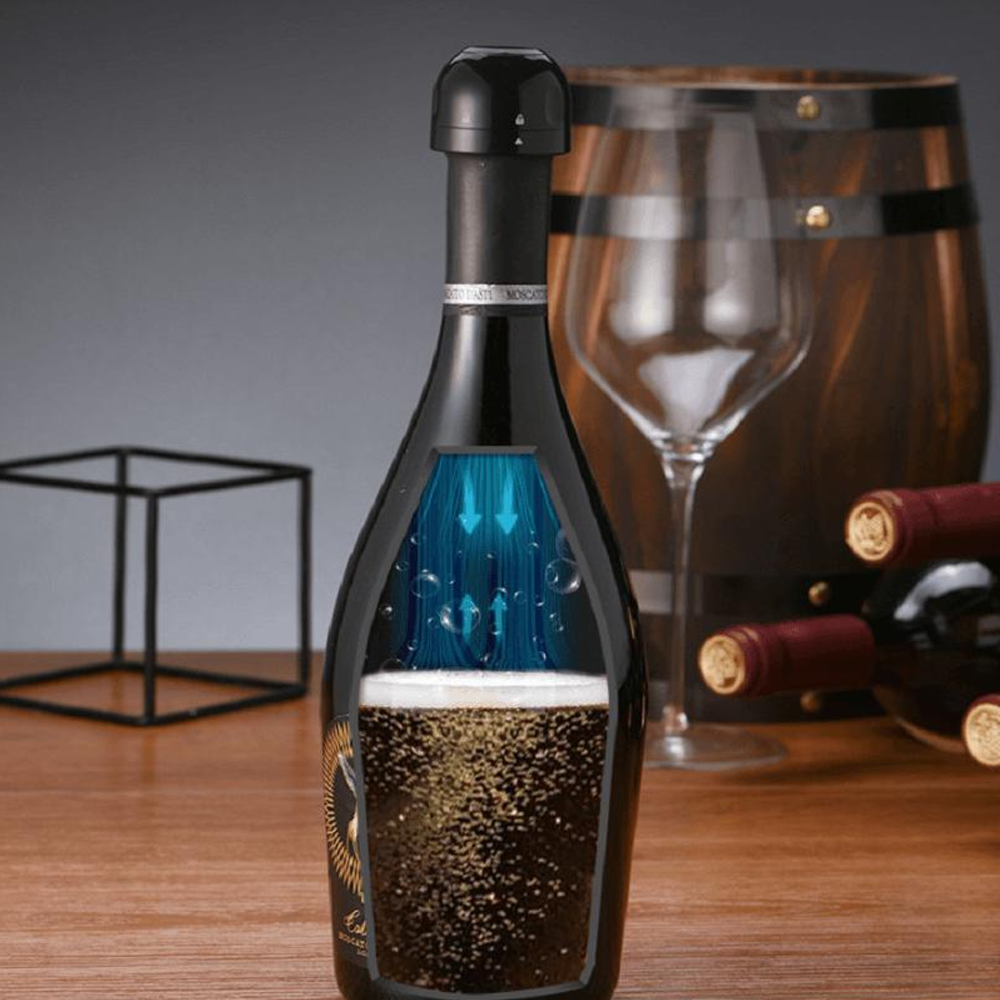 Silicone Sealed Wine, Beer, Champagne Stopper