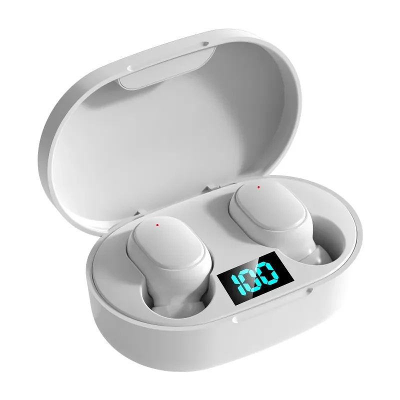 Wireless Bluetooth Earphones With Noise Cancelling Mic