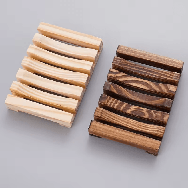 Natural Bamboo Soap Holder Tray