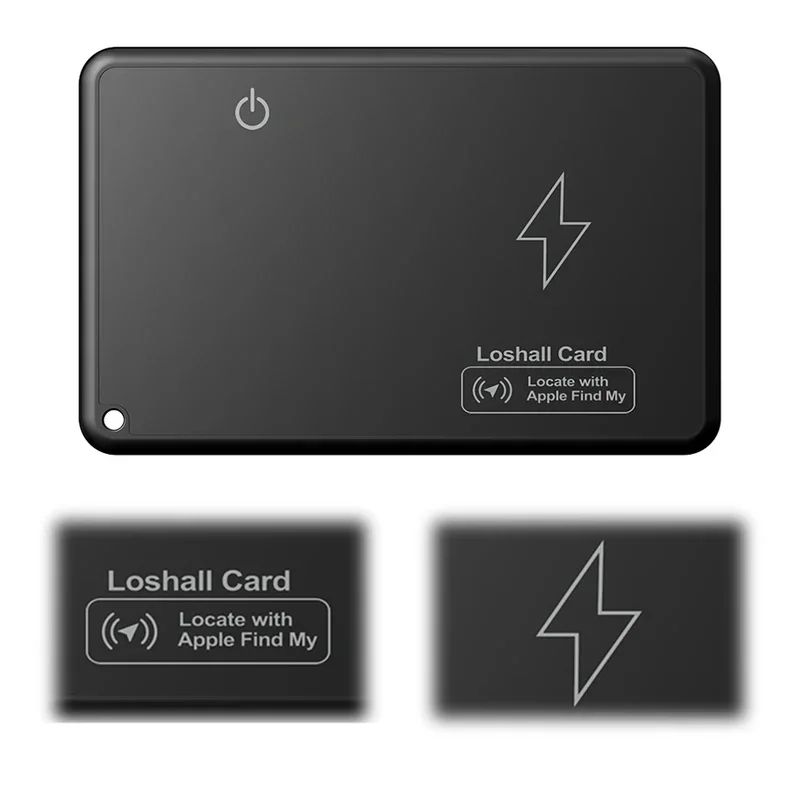 Ultra-Thin Apple Find My Tracker Card – Waterproof, Wireless Charging Wallet Locator
