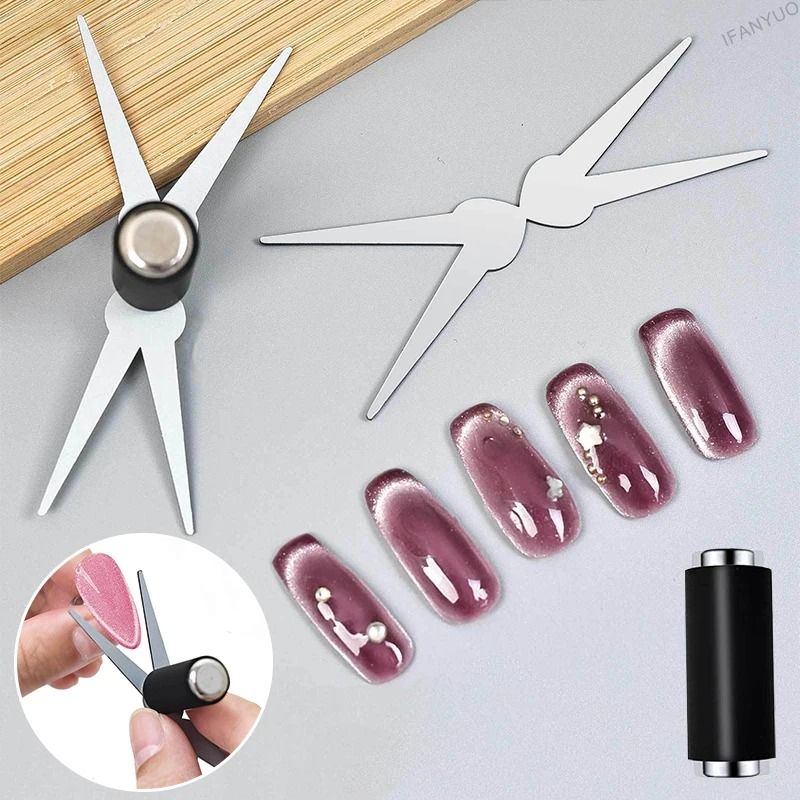 Y Shape Cat Eye Nail Magnet Tool for Gel Polish