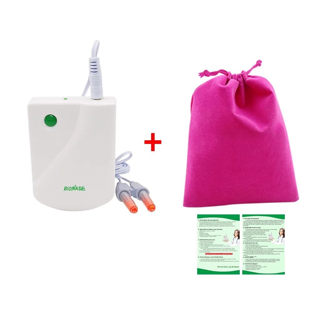 Dual Action Sinus Relief and Nasal Light Therapy System