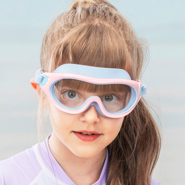 Kids Swim Goggles for Boys Girls Anti Fog Wide View Leakproof Swim Mask