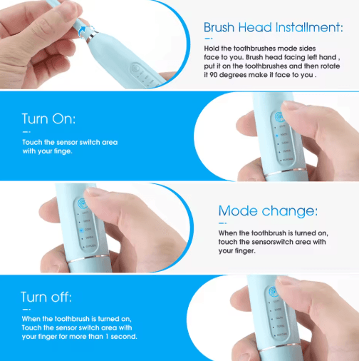 BrightClean Pro Electric Dental Calculus Remover & Teeth Care Device