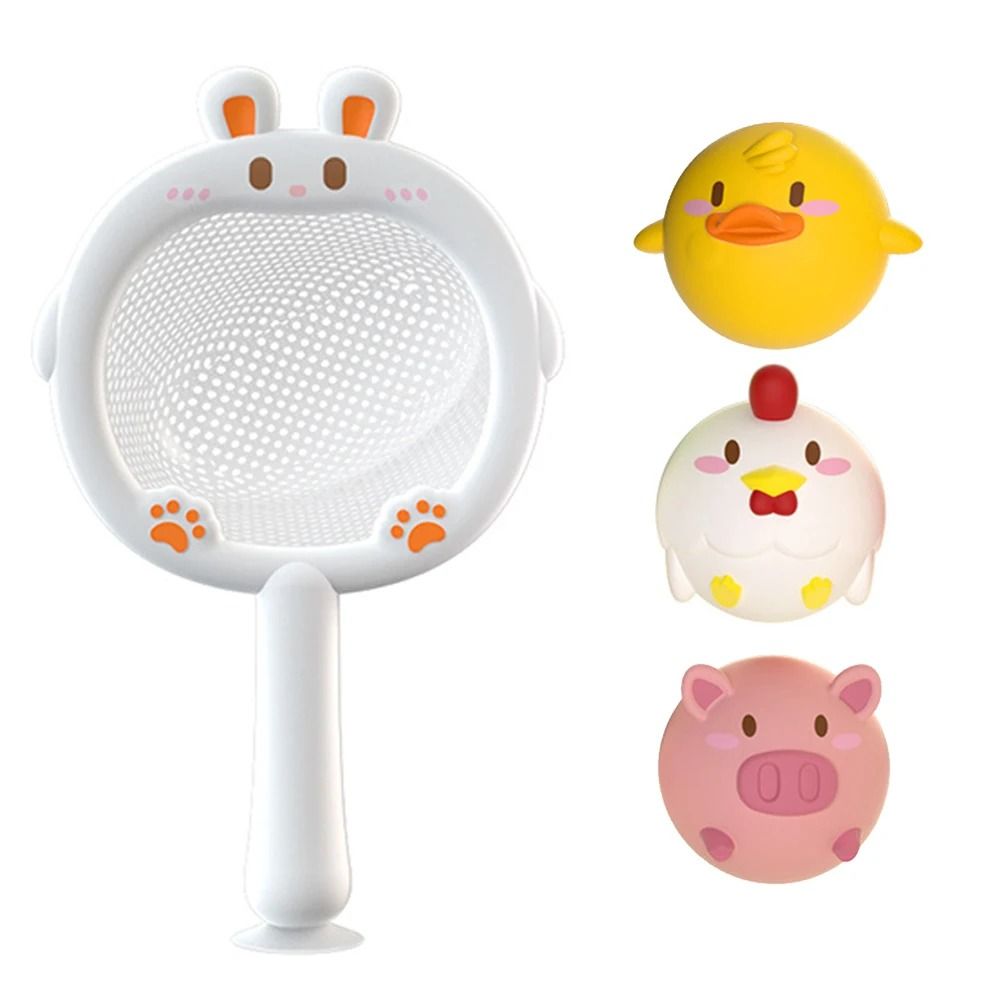 Luminous LED Animal Bath Toy with Water Induction