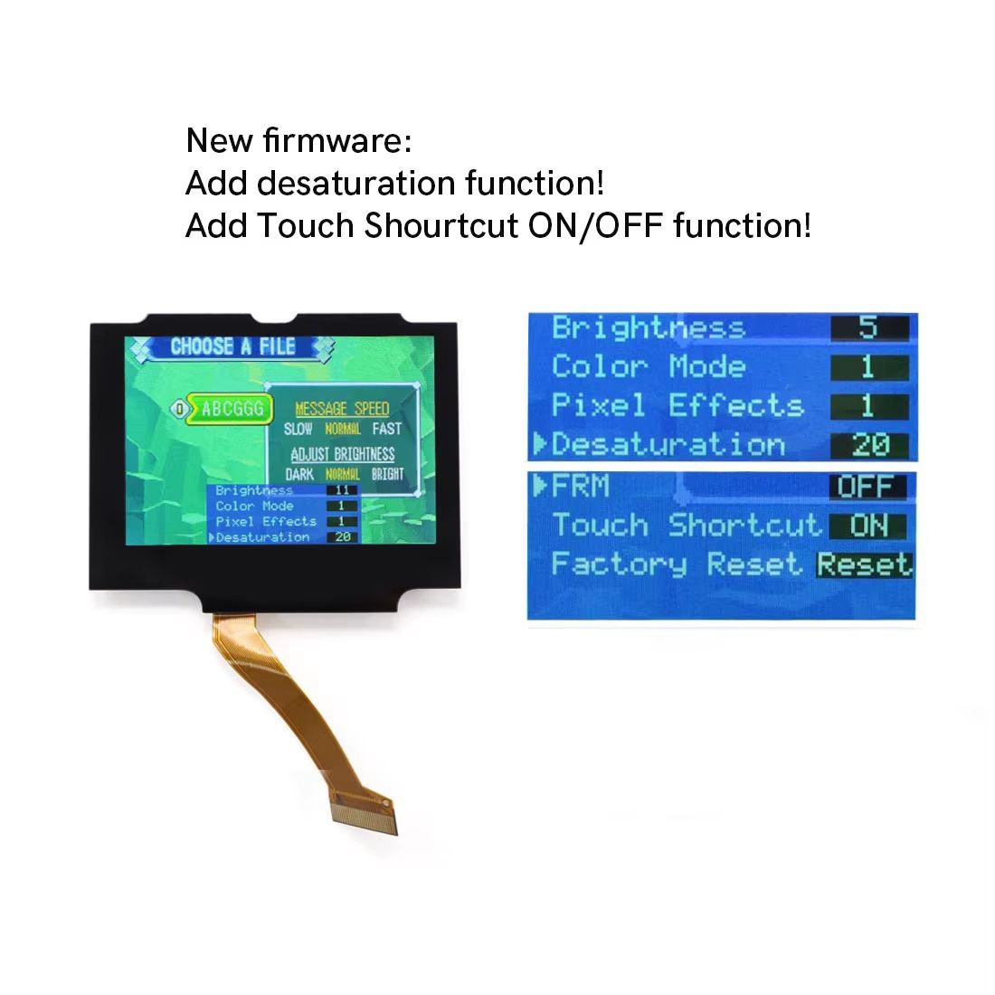 Laminated V5 IPS Backlit LCD Screen Replacement Kit for Game Boy Advance SP – No Shell Cutting Required