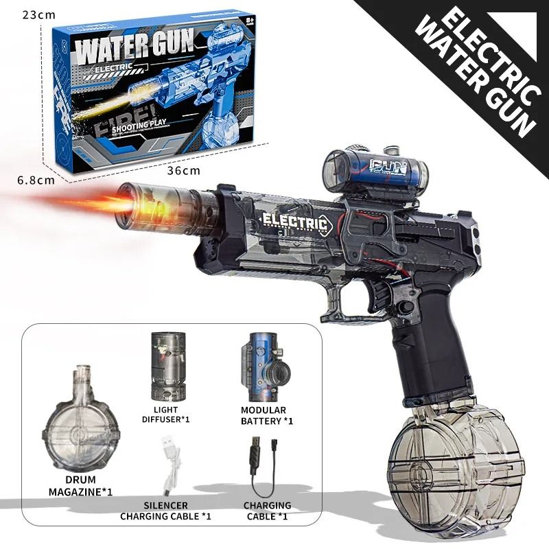 Kids Electric Water Gun High Pressure Automatic Water Blaster Toy