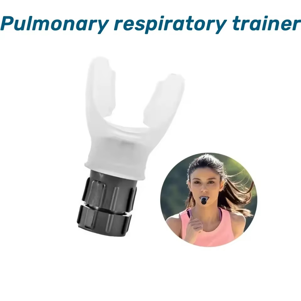 Portable Lung Breathing Exerciser Device with Adjustable Resistance for Endurance Training