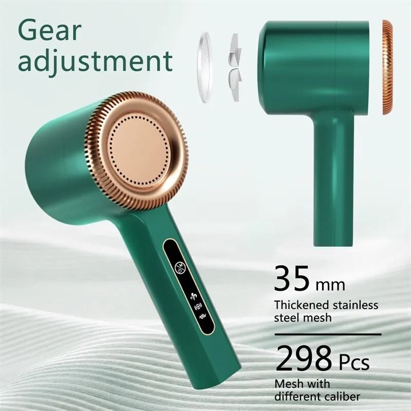 Rechargeable Electric Lint Remover – Professional Fabric Shaver & Fuzz Trimmer