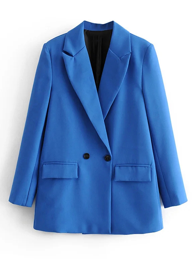 TRAF Women's Blazer, Fashion Office Wear Jacket, Outerwear Coat