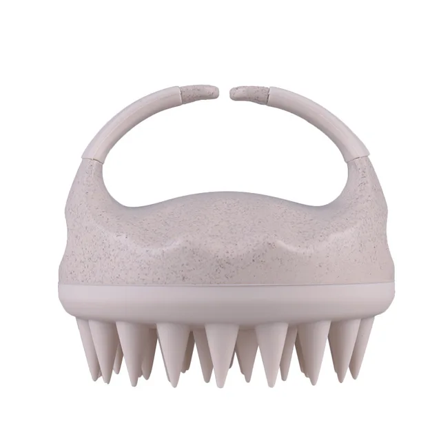 Silicone Scalp Massager Shampoo Brush Soft Hair Cleansing and Relaxation Comb