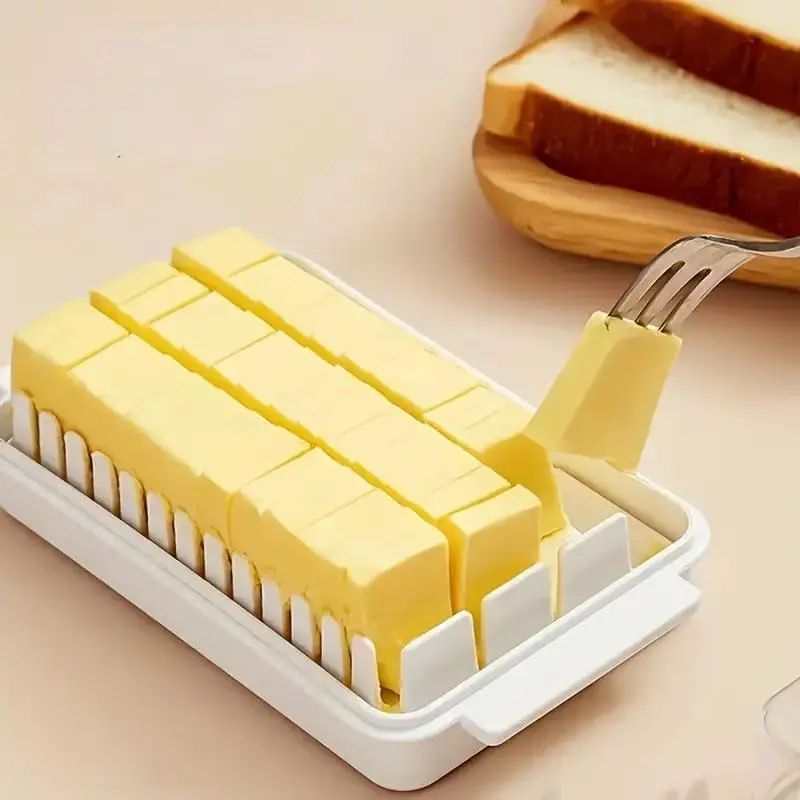 Butter Cutter Storage Container with Lid