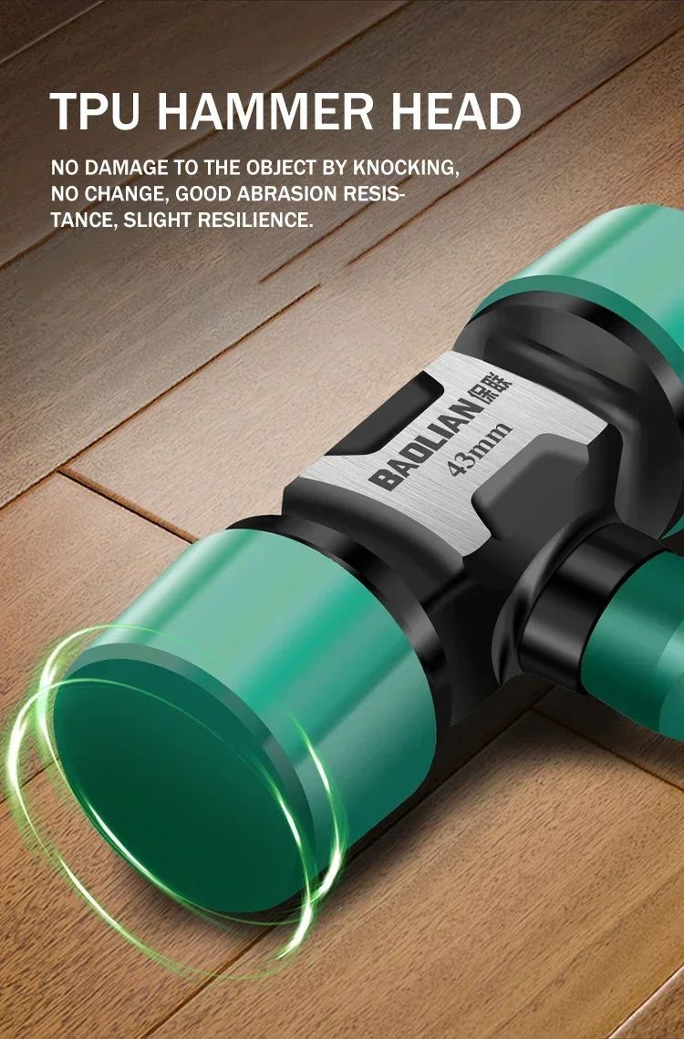 Multifunction Anti Vibration Rubber Hammer
