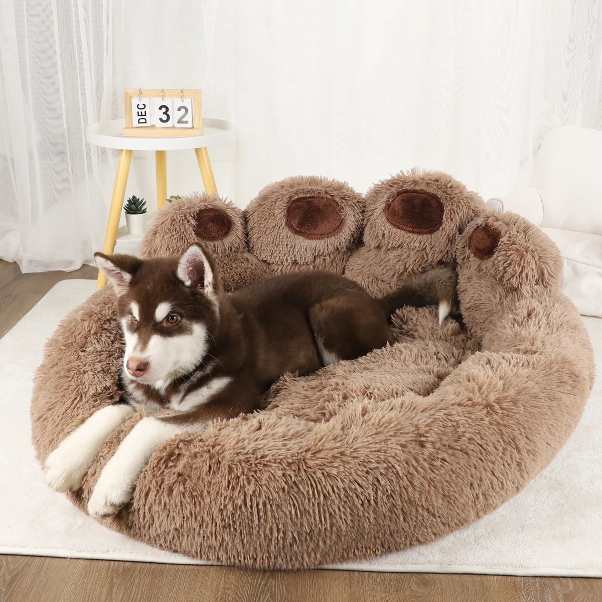 Winter Plush Pet Sofa Bed Mat