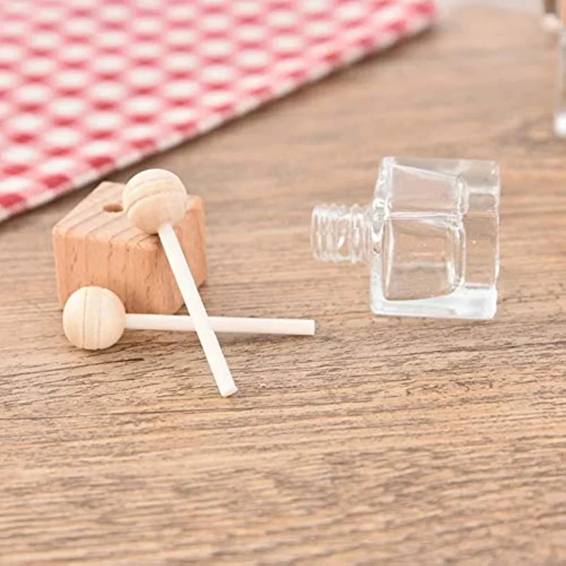 Car Essential Oil Diffuser Bottle Air Freshener Hanging Aromatherapy Perfume Ornament