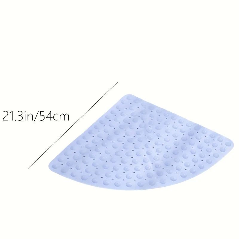 Fan Shaped Anti Slip Bathroom Mat
