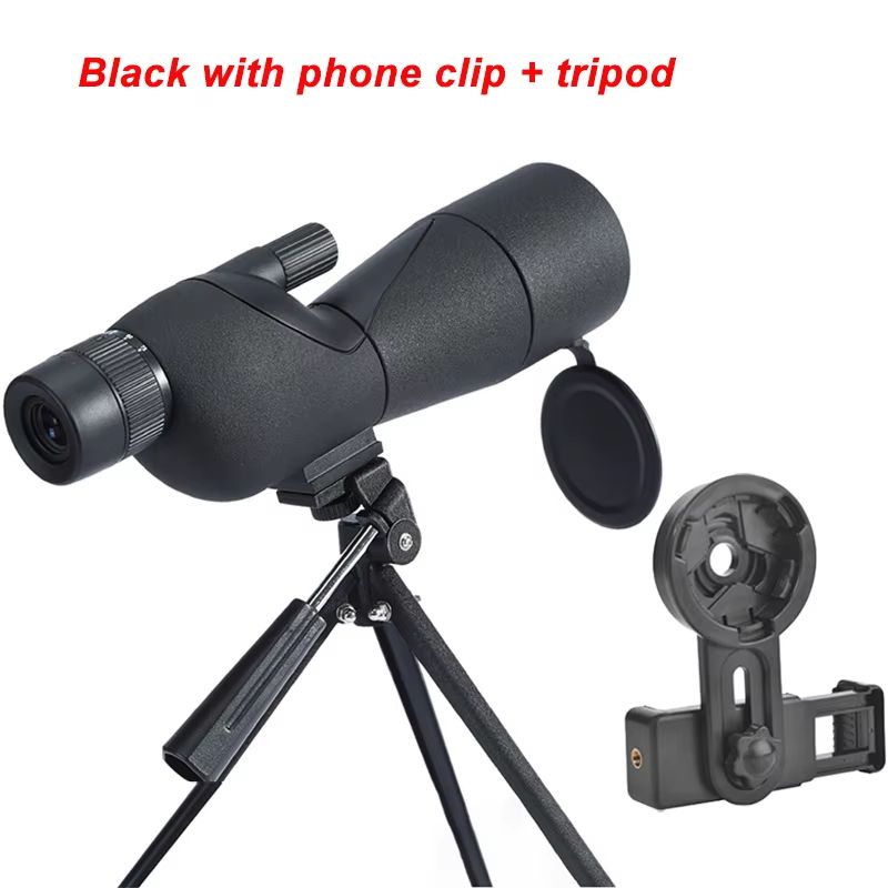 25-75x60 Zoom Spotting Scope Monocular with BAK4 Prism and ED Lens