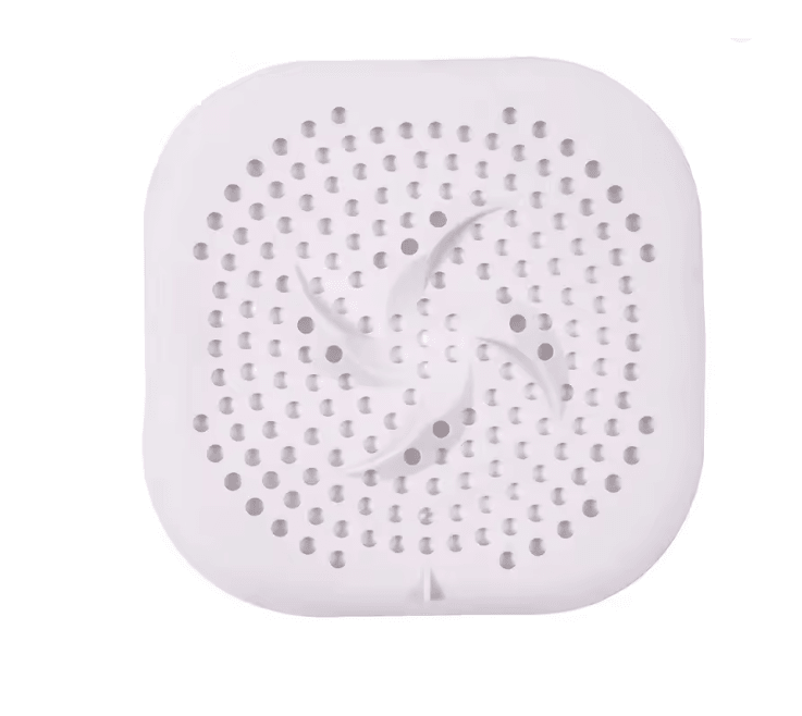 Silicone Shower Drain Hair Catcher with Suction Cup