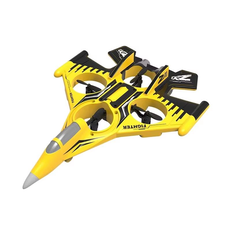 SkyStrike 4-Channel 2.4 GHz RC Fighter Jet with 360° Roll & LED Light