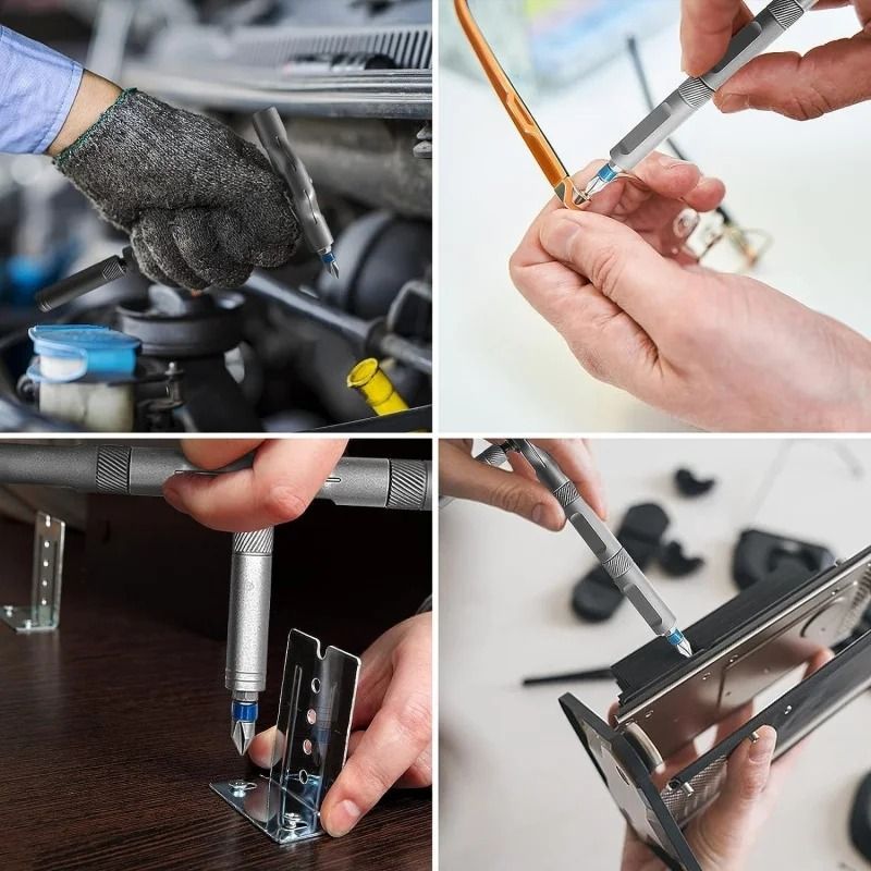 24-in-1 Precision Ratchet Screwdriver Set – Multi-Purpose Magnetic Bit Kit