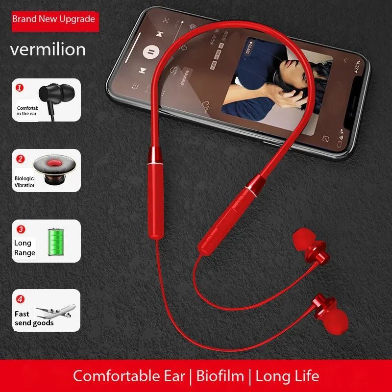 Ergonomic Kinetic Neckband Wireless Audio Interface