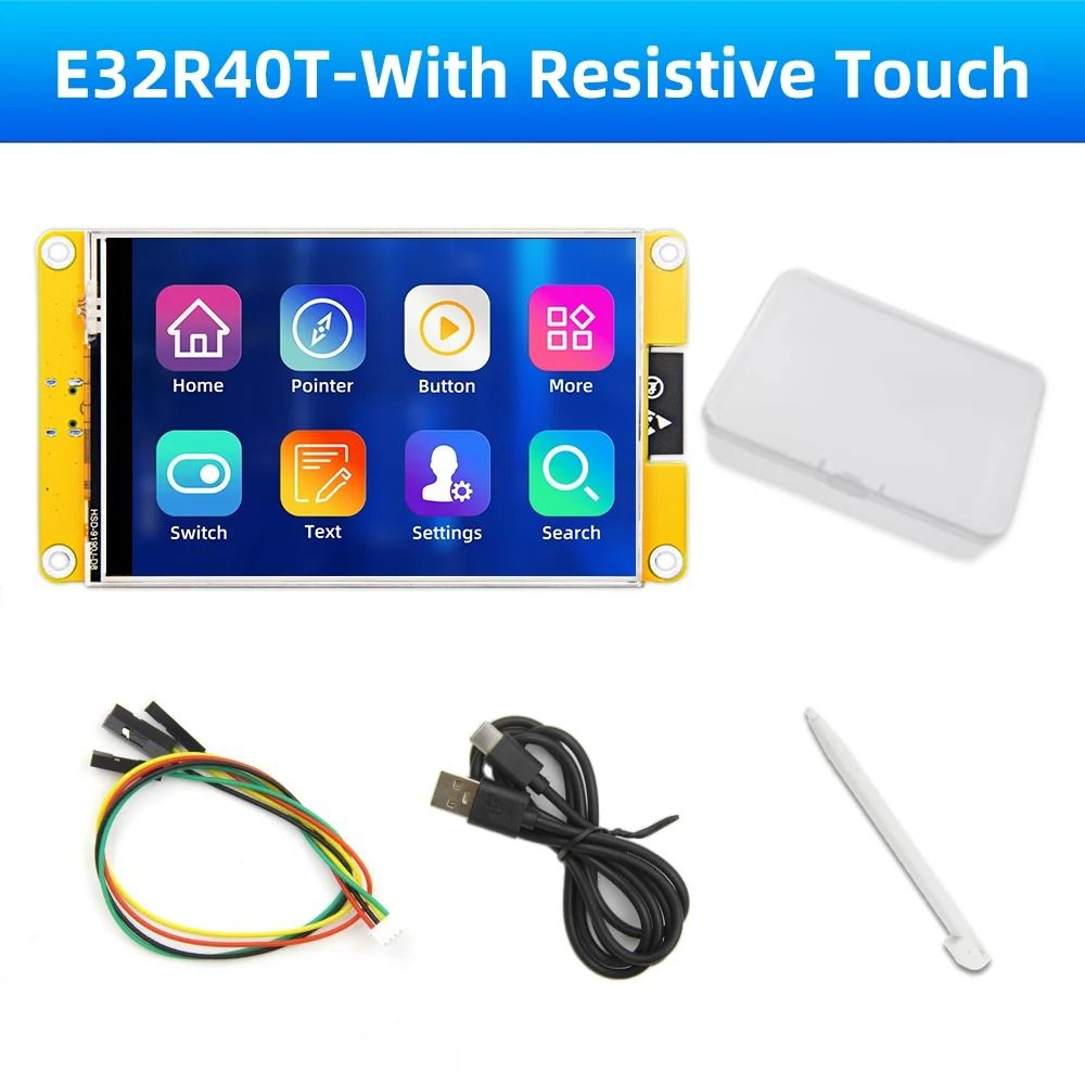 ESP32 Arduino LVGL WiFi Bluetooth Development Board with 240x320 TFT Touch Display