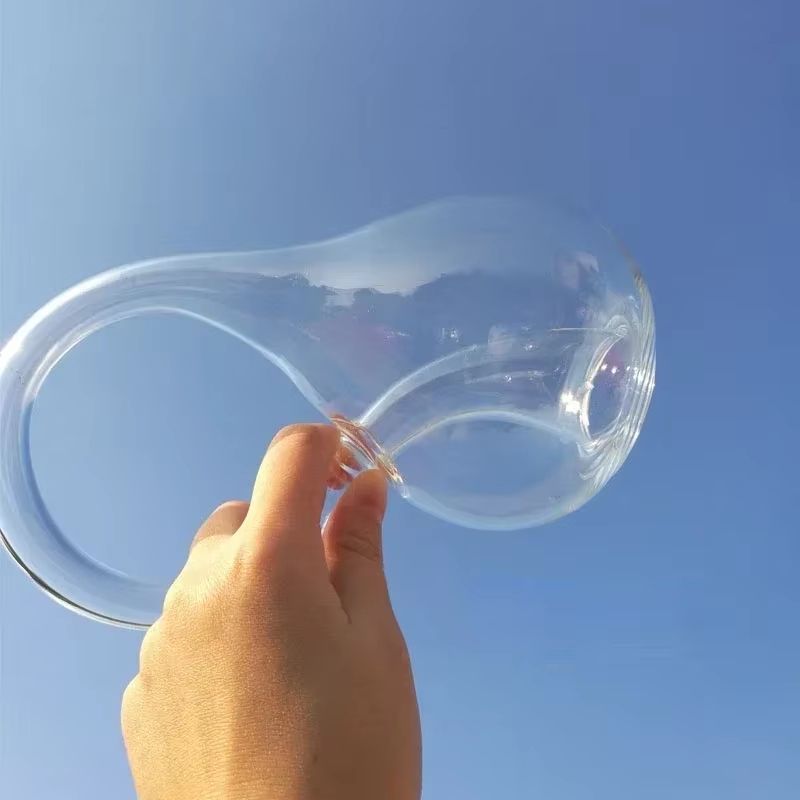 Infinity Loop Klein Bottle Glass Ornament Four-Dimensional Decorative Sculpture