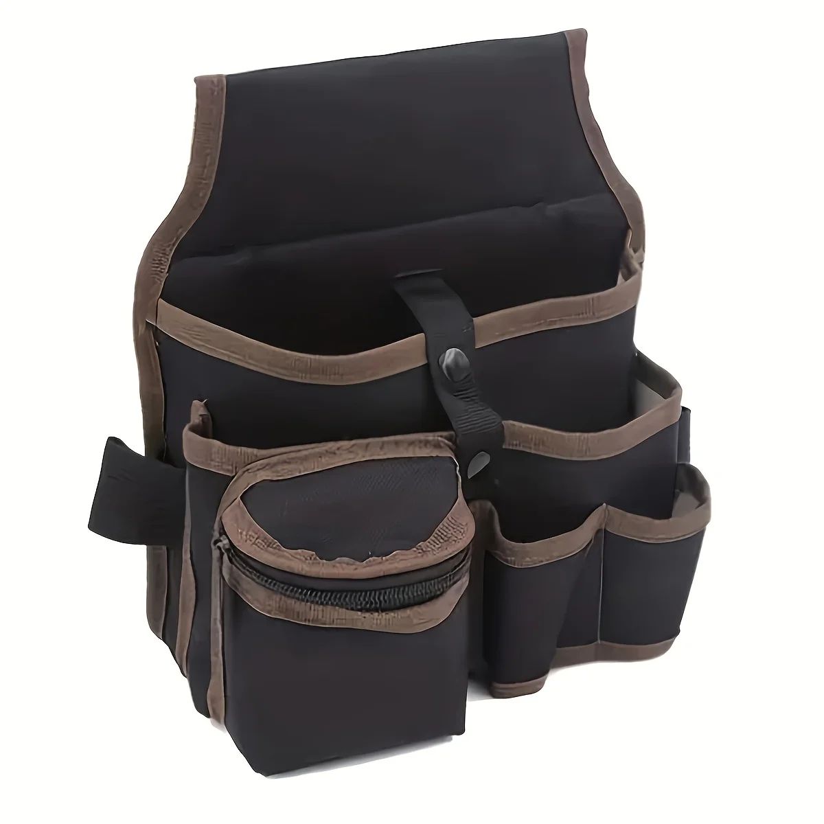 Compact Multi-Purpose Electrician Tool Bag - Waist-Mounted Maintenance Pouch