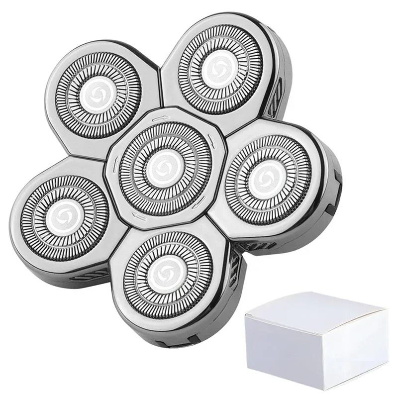 Universal Replacement Shaver & Grooming Heads – 3D to 9D Floating Cutters