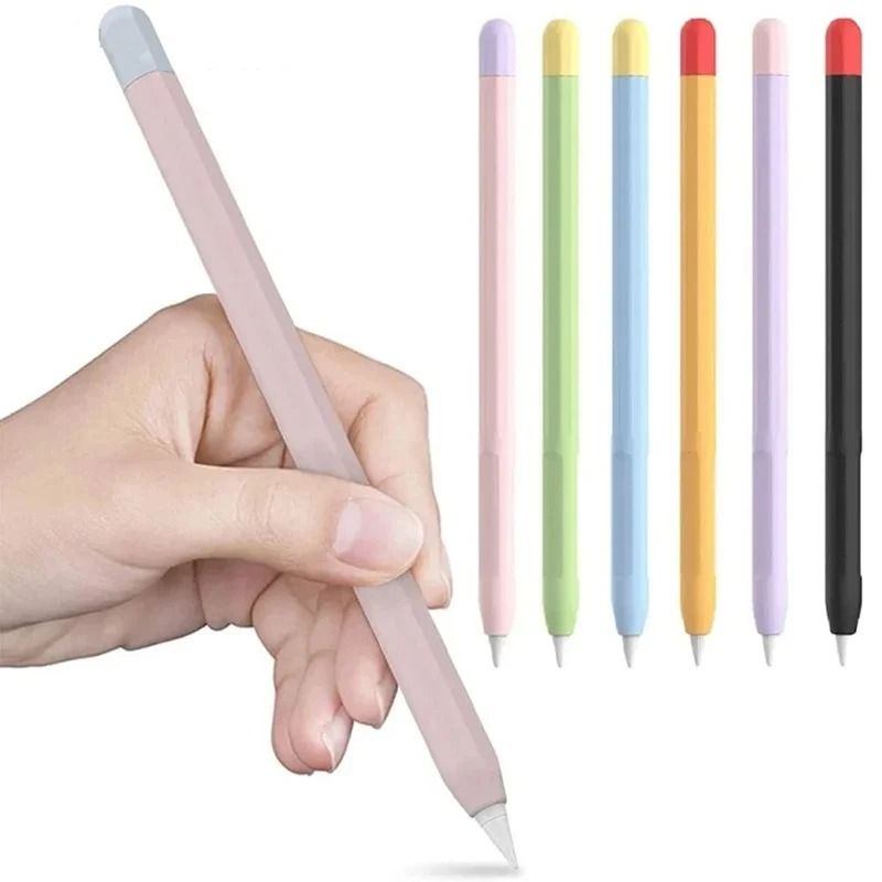 Apple Pencil 1st and 2nd Generation Silicone Protective Case Shockproof Stylus Sleeve Accessories