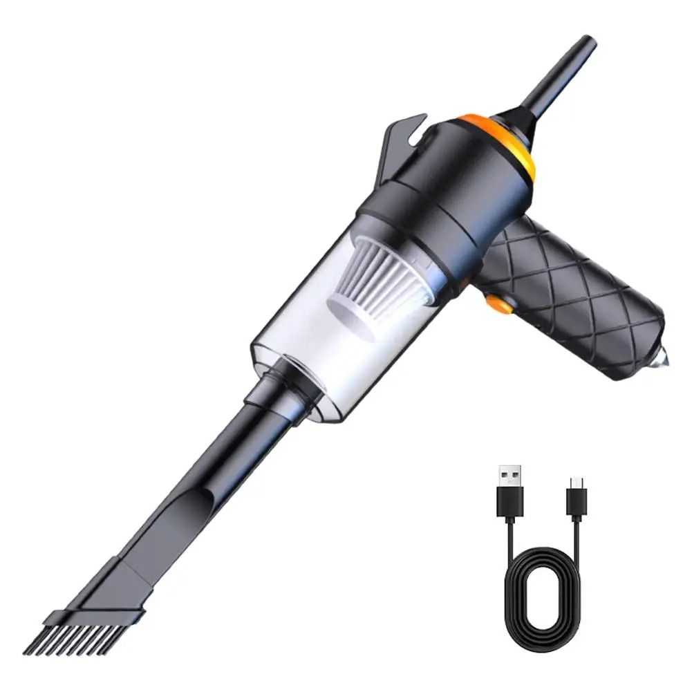 Wireless Mini Car Vacuum Cleaner High Power Suction and Blower