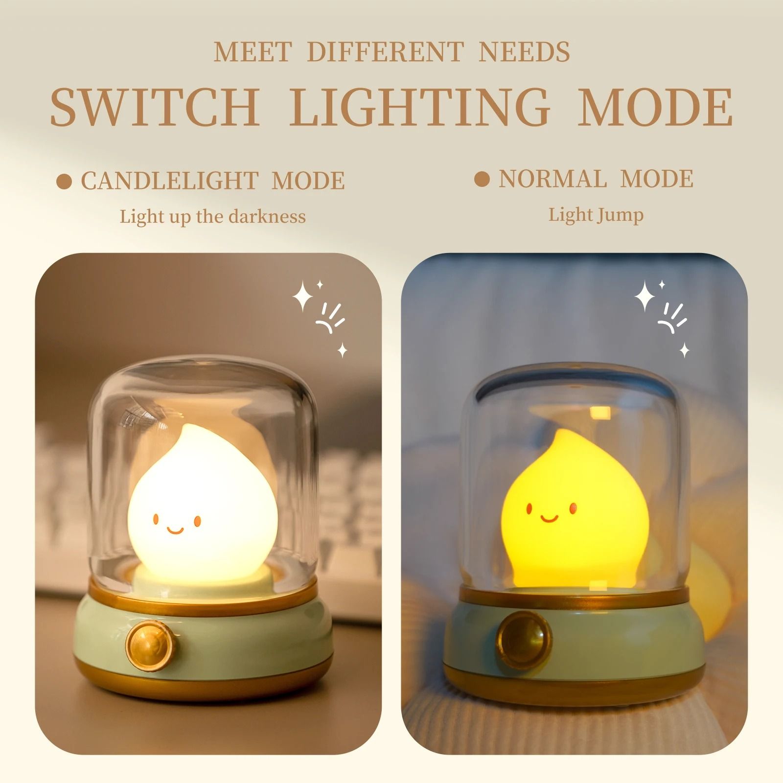 Creative Mini Desktop Cute LED Night Lamp