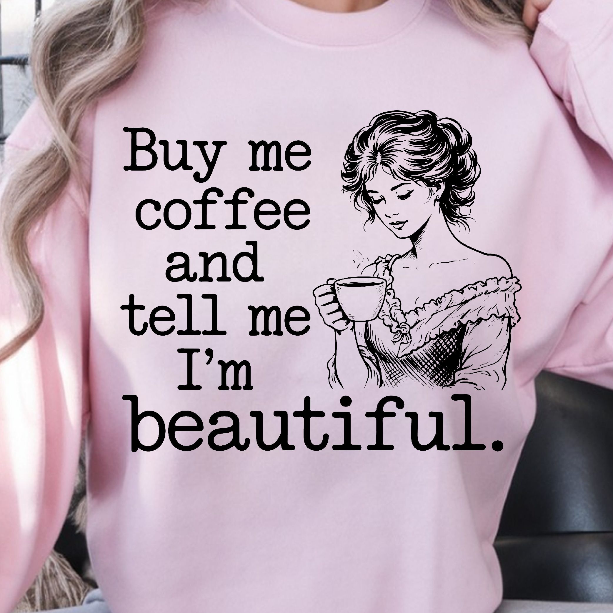 Buy Me Coffee Shirt, Coffee Lover T-Shirt, Morning Coffee Tee