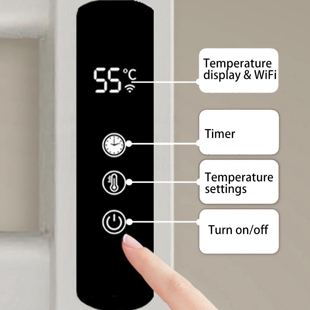 Digital Thermostat Timer for Towel Heater