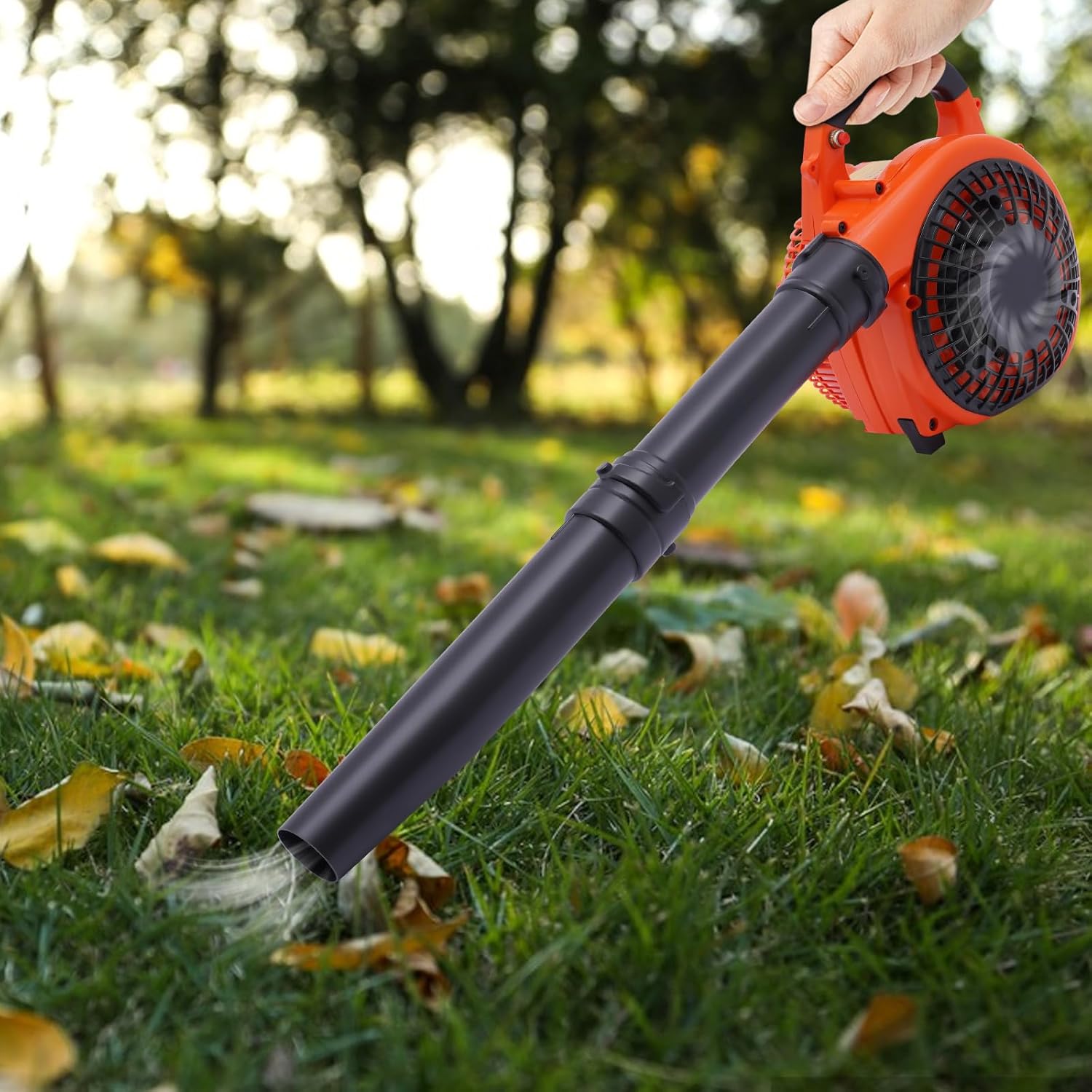 25.4CC 2-Stroke Handheld Gas Leaf Blower – High-Power Lawn & Yard Cleaning Tool