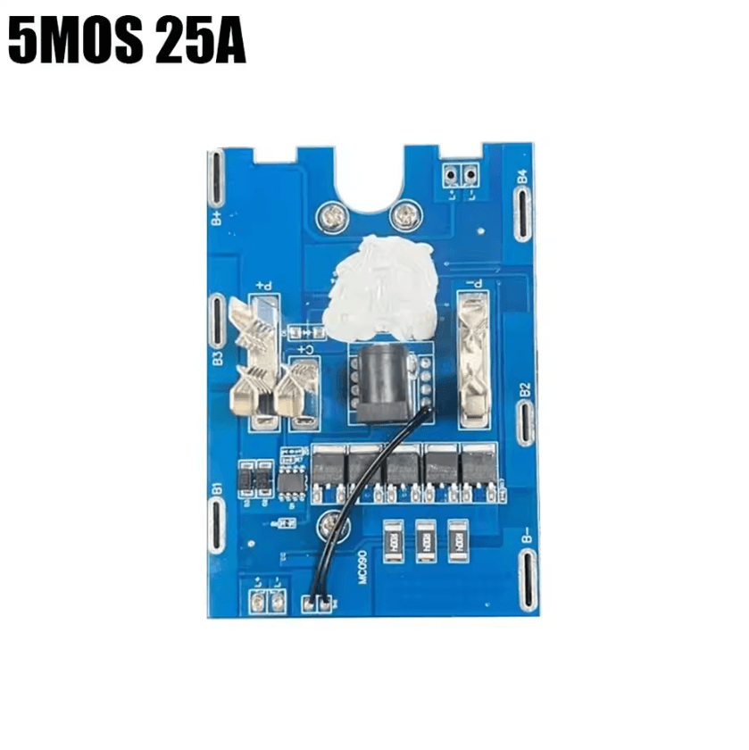 PowerGuard 5S 21V 25A Lithium Battery Protection Board – Makita-Compatible BMS Module