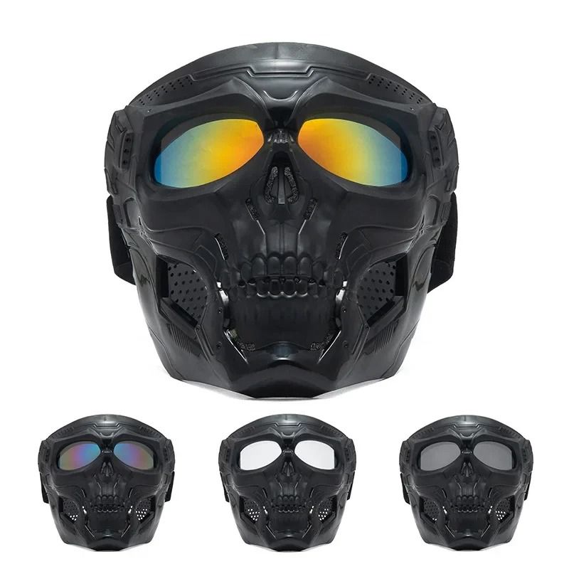 Tactical Skull Mask & Goggles