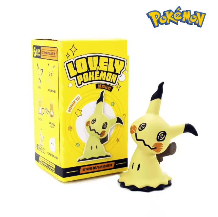 Pokemon Pokemon action figures Kawaii Pikachu Pichu Togedemaru Alola Raichu Mimikyu Anime Figures Toy Gift Set