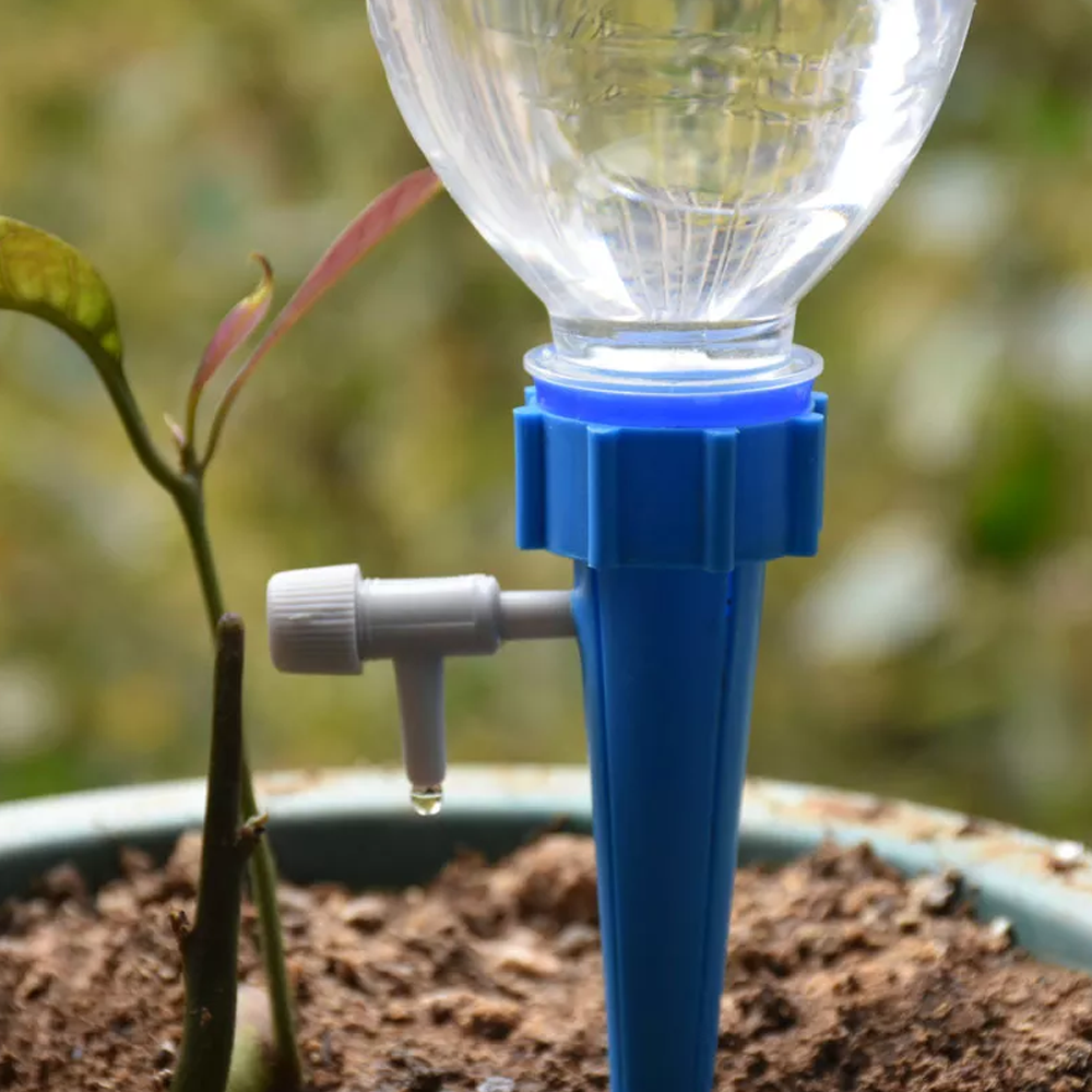 Sustainable Plant Care Solution - 12/24 Pcs Plant Watering Spikes for Indoors and Outdoors