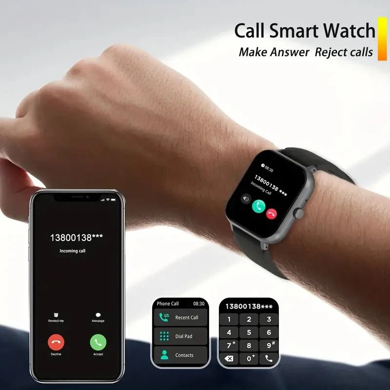 High-Definition Wireless Calling Smartwatch