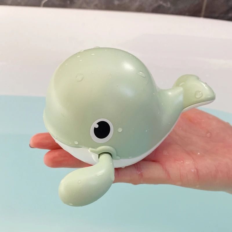 Cute Infant Bath Toy Set with Water Sprinkler and Animal Egg Design